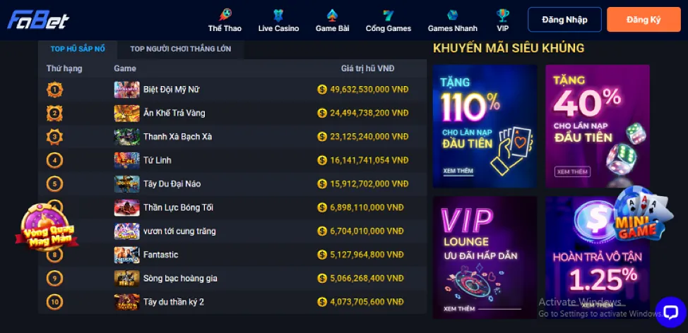 Cập nhật các tính năng mới và cải tiến nền tảng pbv88 app